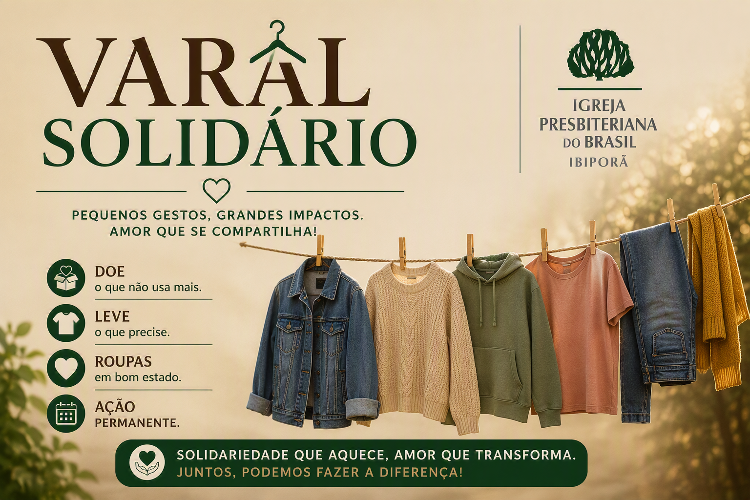 Varal Solidário